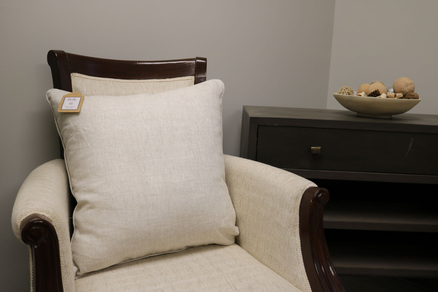 Linen Throw Pillows
