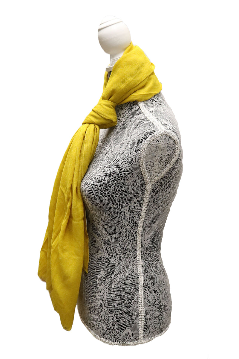 Home&Manor 100% Cotton and Polyester Scarf, Wrap, Throw, Shawl