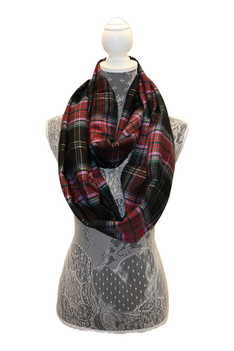 Home&Manor 100% Cotton and Polyester Scarf, Wrap, Throw, Shawl