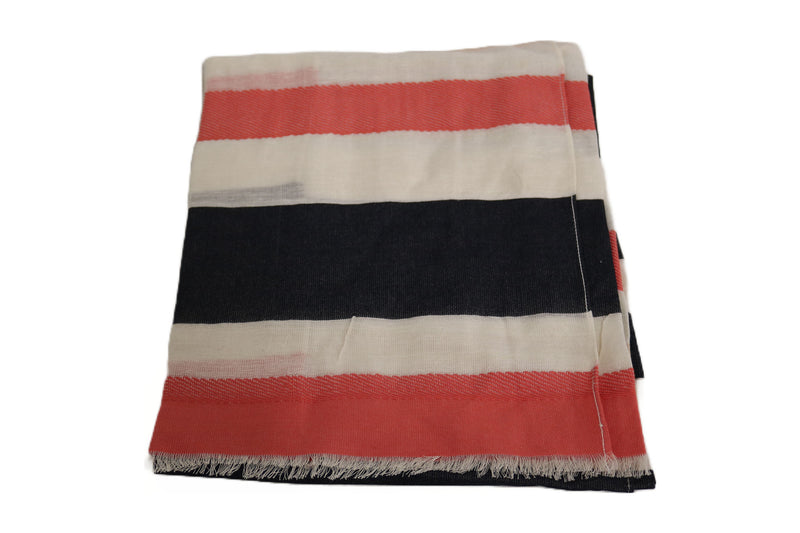 Home&Manor 100% Cotton and Polyester Scarf, Wrap, Throw, Shawl