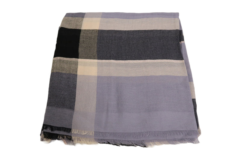 Home&Manor 100% Cotton and Polyester Scarf, Wrap, Throw, Shawl