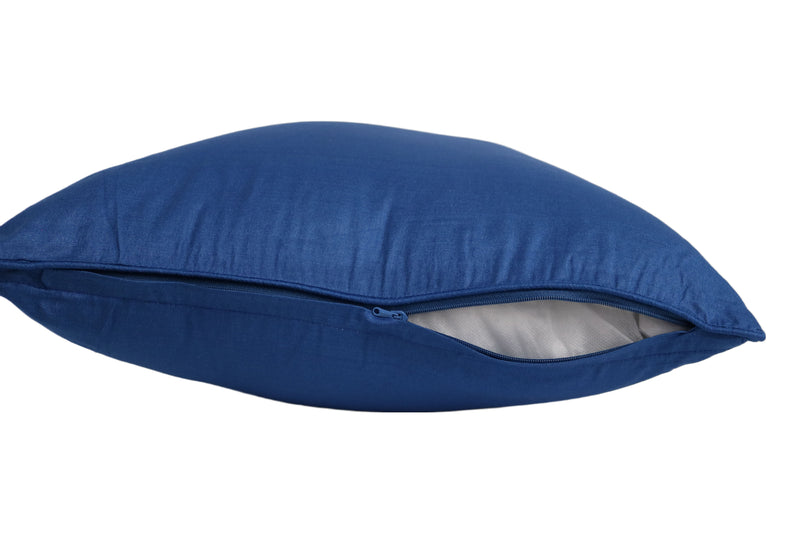 Premium Silk Pillow 18" Royal Blue