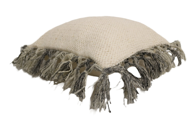 Royan Wool & Cotton Designer Throw Pillow