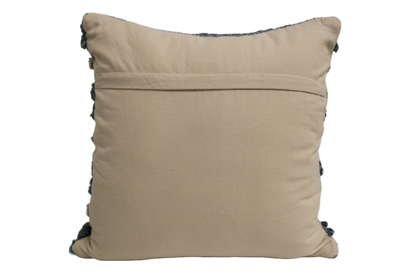 Vichy Wool & Cotton Designer Throw Pillow