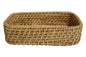Home&Manor 9" Rattan Deep Basket