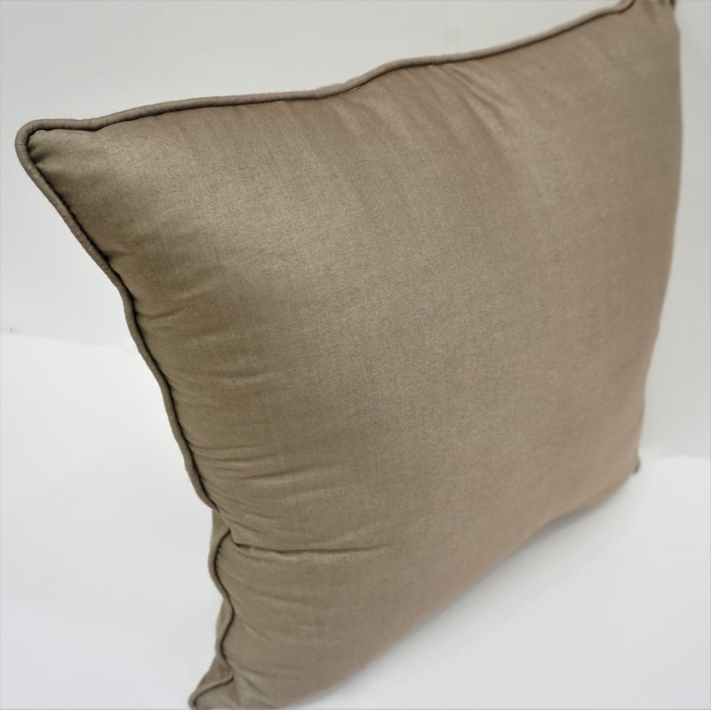 Premium Silk Pillow 18" Beige