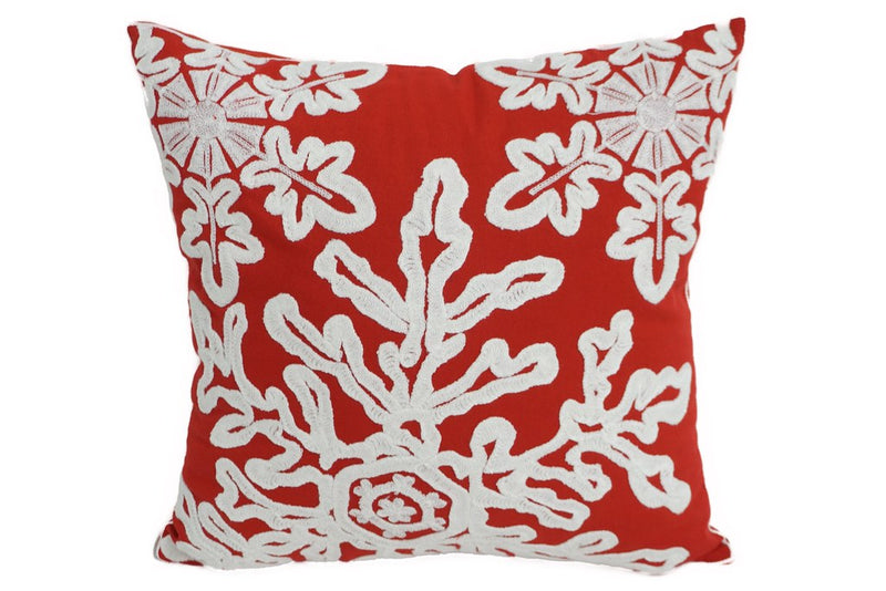 Embroidered Christmas Designer Pillow