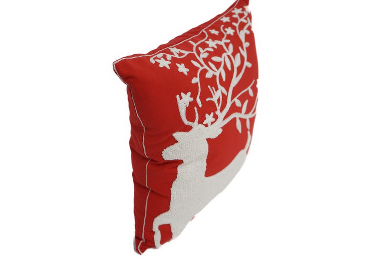 Embroidered Christmas Designer Pillow