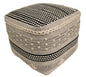 Lucca Cotton Cube Pouf
