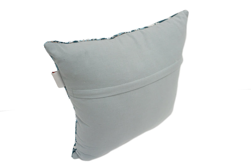 Nostrand Blue Designer Throw Pillow
