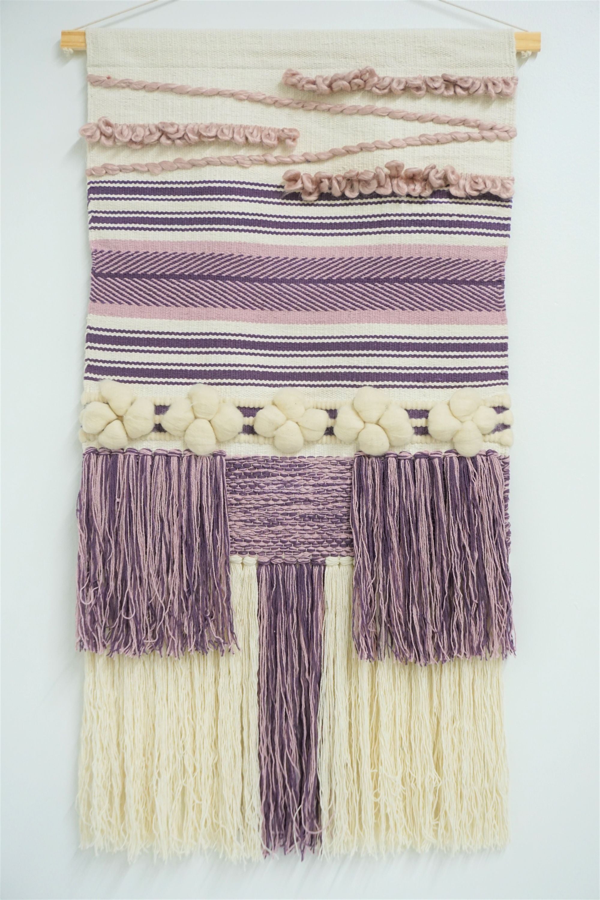 Large Purple Sand Wall Hanging
