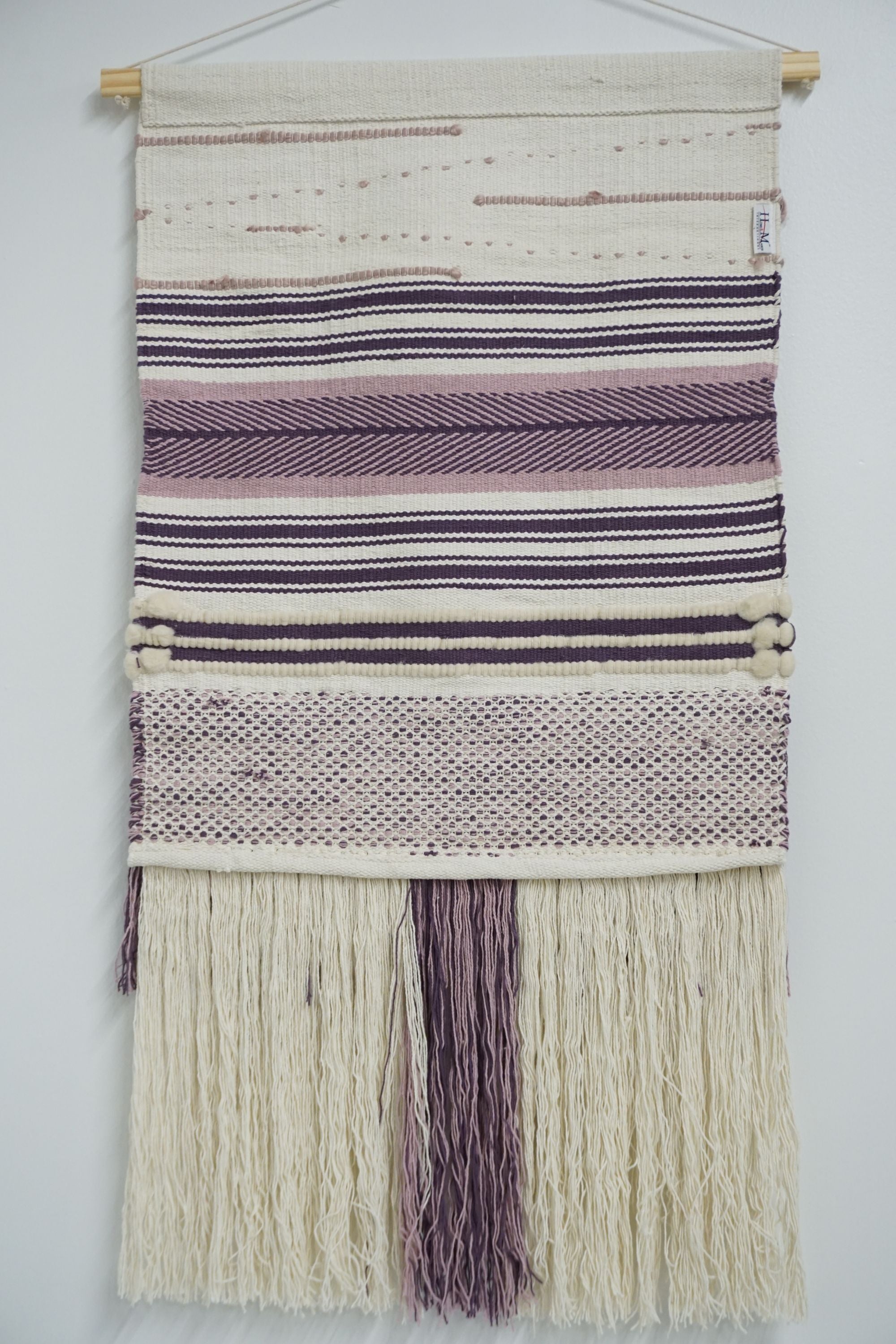 Large Purple Sand Wall Hanging