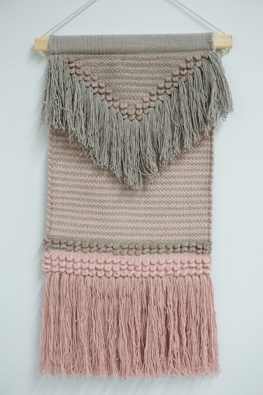Pink & Sand Wall Hanging