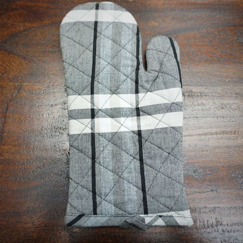 Oven Mitt Gray Design