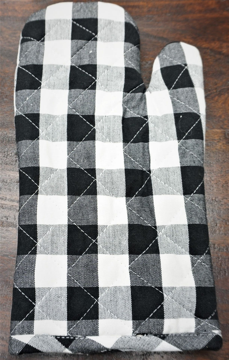 Oven Mitt Black Design