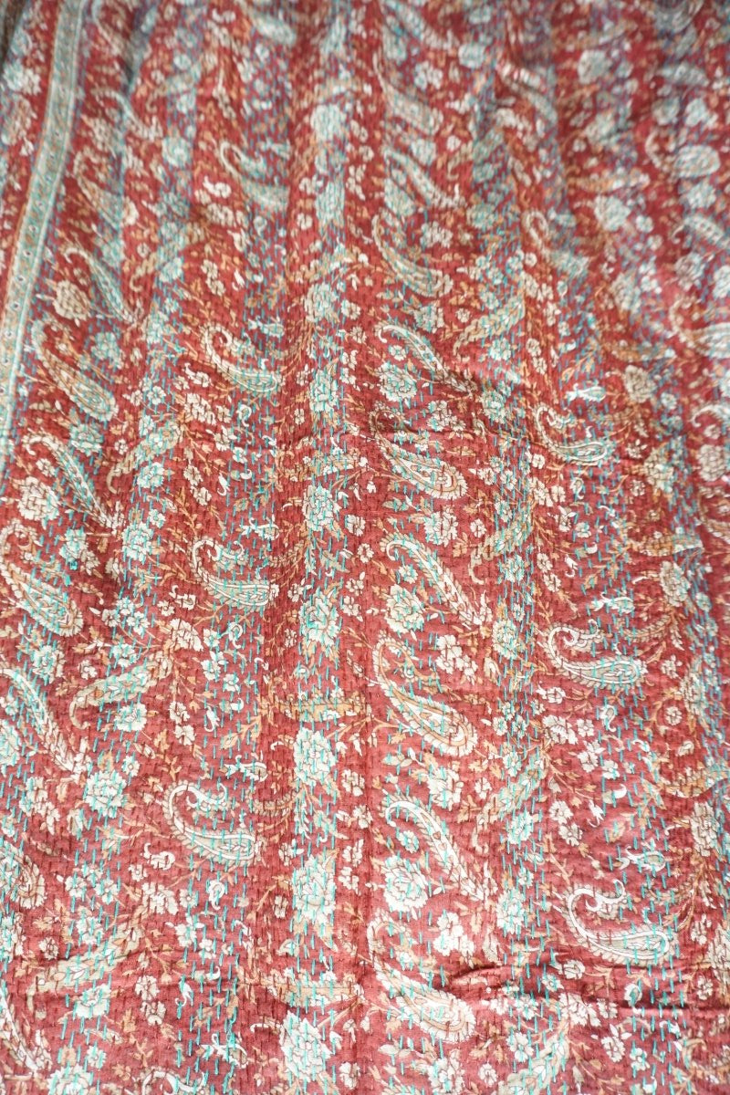 Vintage Kantha Silk Scarves