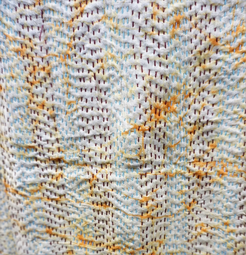 Vintage Kantha Silk Scarves