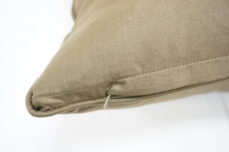 Premium Silk Pillow 18" Olive