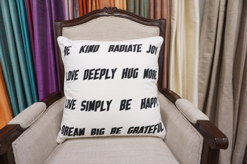 'Be Kind' Quote Pillow