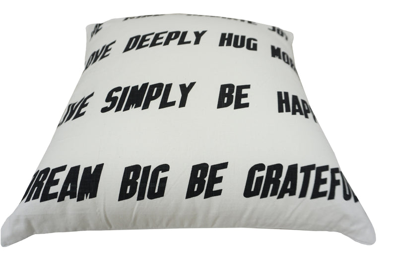 'Be Kind' Quote Pillow