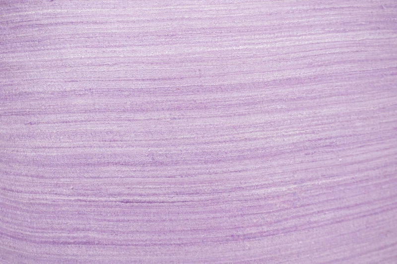 Raw Silk Throw Pillow 18" Light Purple